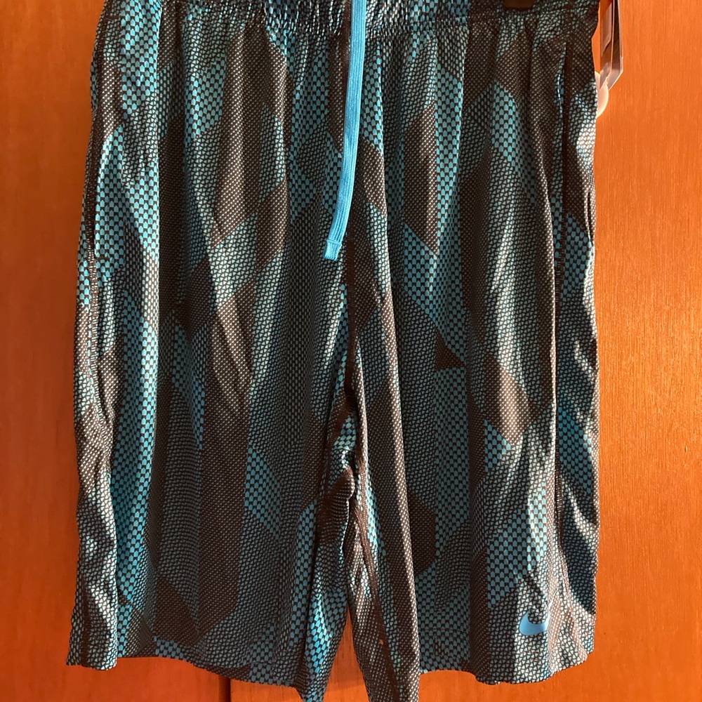 Nike Dri Fit Men's Blue Training Shorts NWT